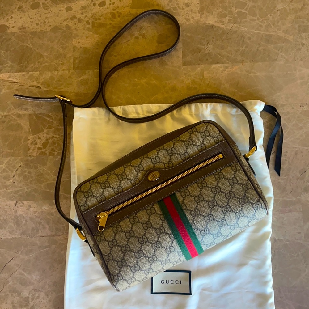 Authentic Gucci Ophidia Crossbody Bag
